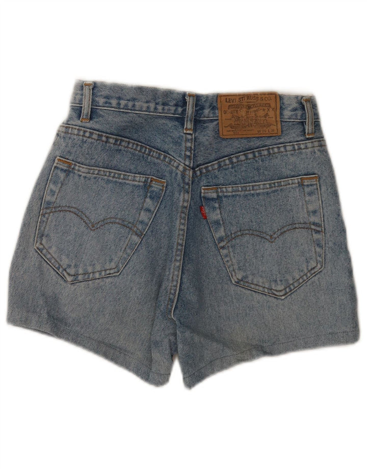 Levi's ženske kratke traper hlače 501 W29 srednje plavi pamuk