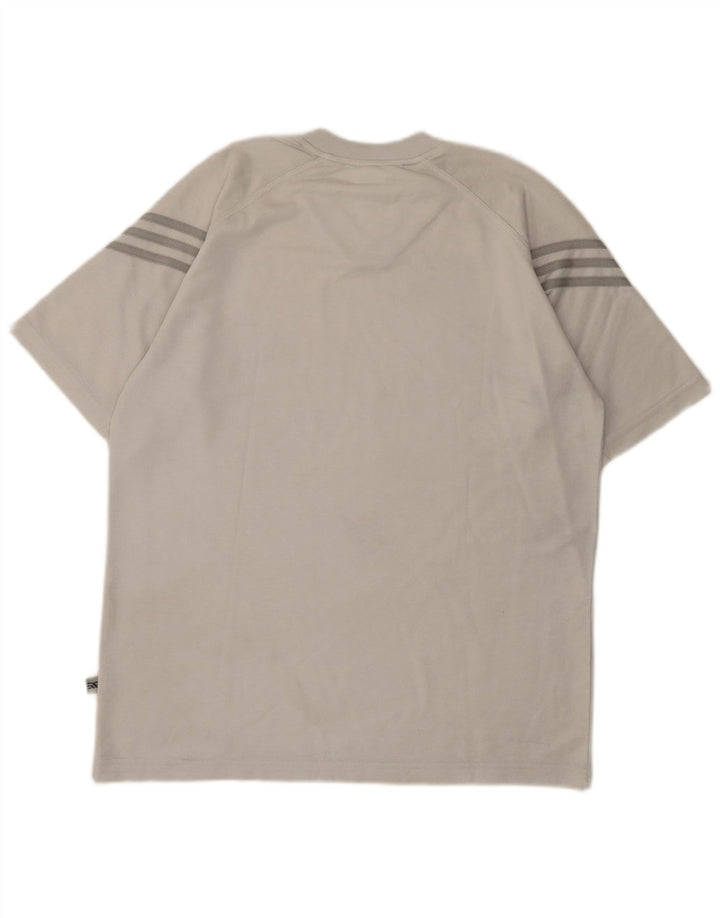 Adidas muška majica kratkih rukava UK 38/40 srednje sivi poliester