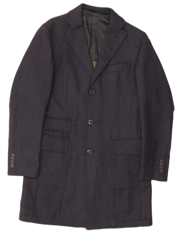 LUIGI BIANCHI Muška dugačka jakna sa jaknom IT 48 srednje tamnoplava klasična