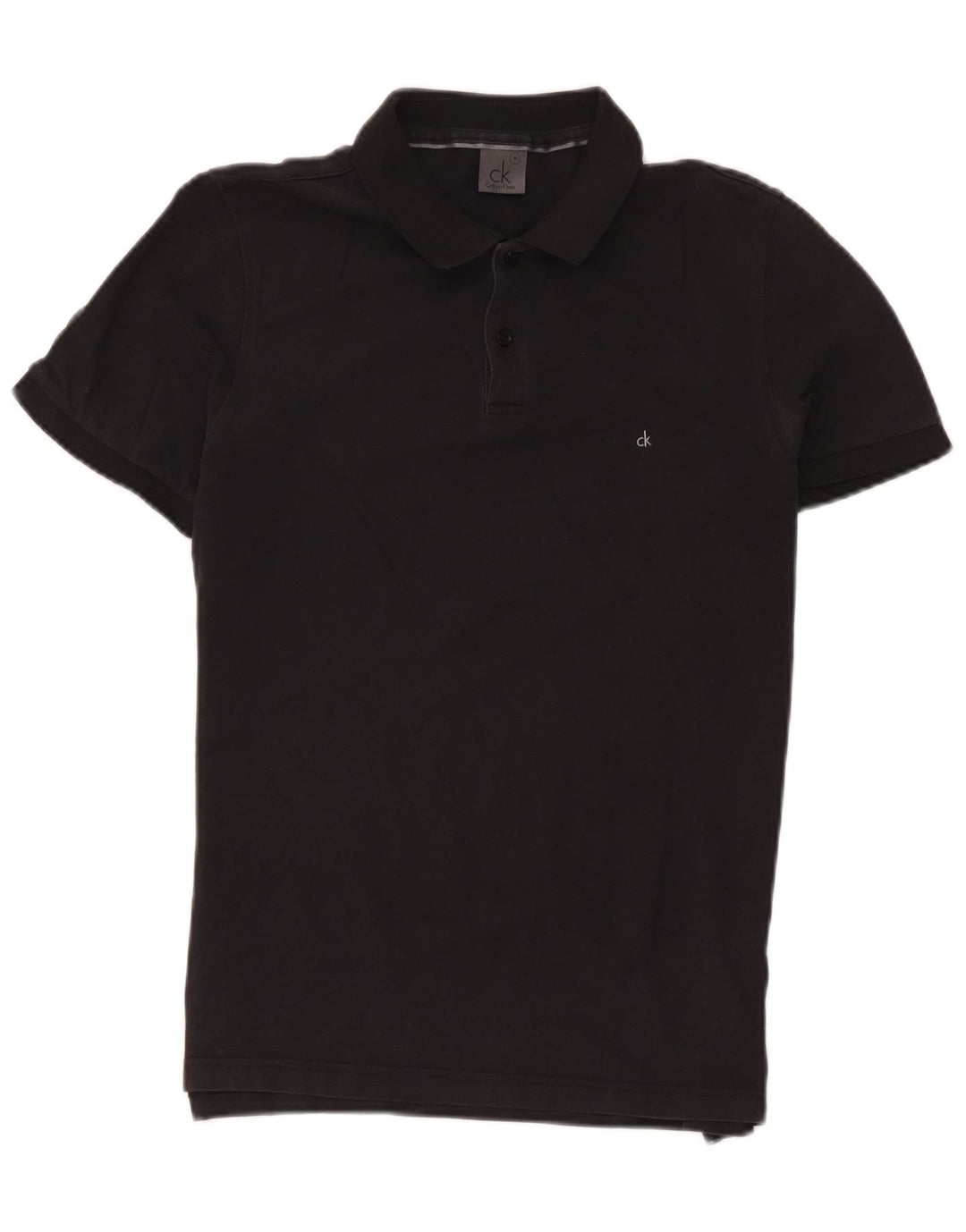 CALVIN KLEIN Muška polo majica Srednje crni pamuk