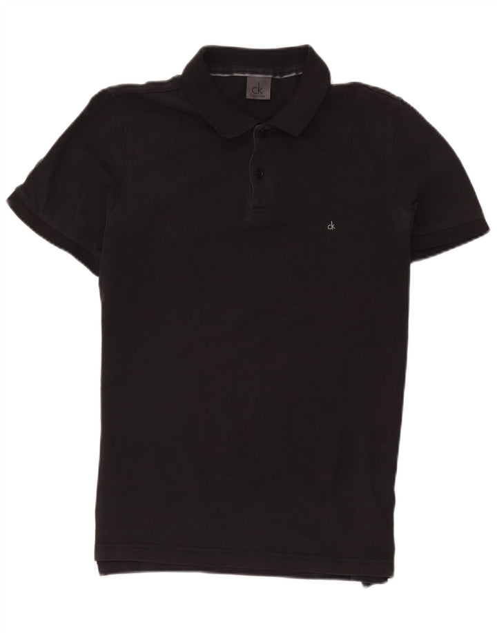 CALVIN KLEIN Muška polo majica Srednje crni pamuk