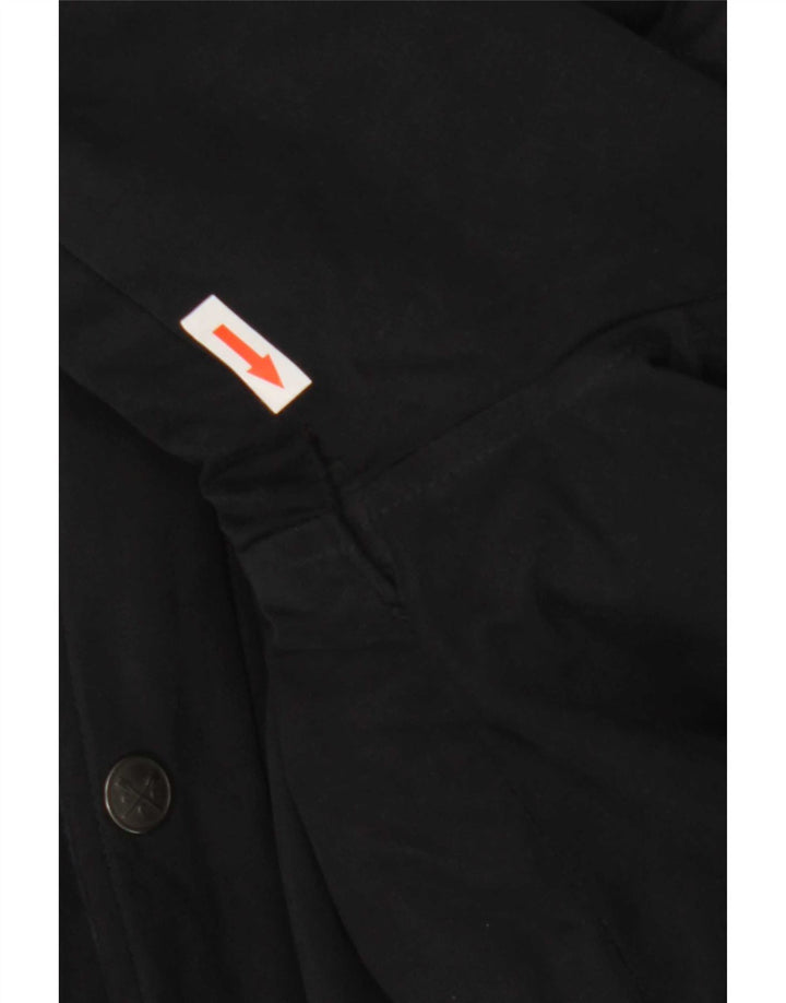 Crew Clothing Muška parka jakna s kapuljačom UK 40 Large tamnoplavi poliester