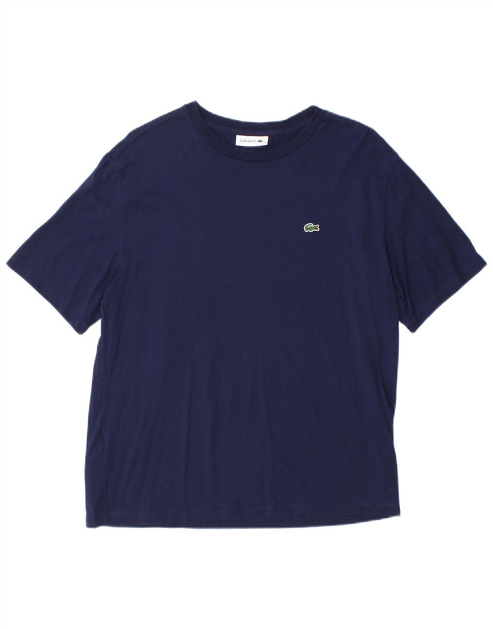 Lacoste ženska majica kratkih rukava, veličina 38 srednje tamnoplavi pamuk