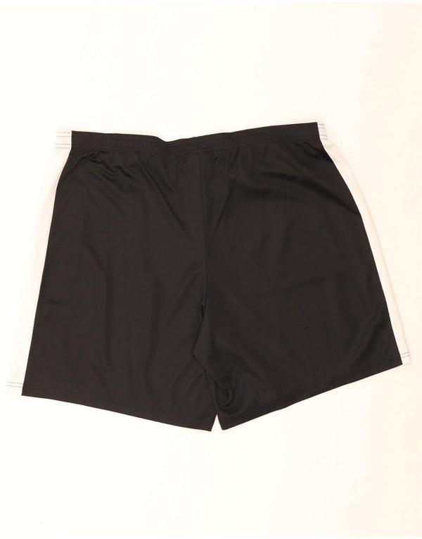 Nike muške Dri Fit uske sportske kratke hlače 2XL crni poliester u boji