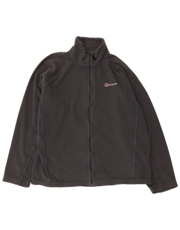 Berghaus muška jakna od flisa UK 40 veliki sivi poliester