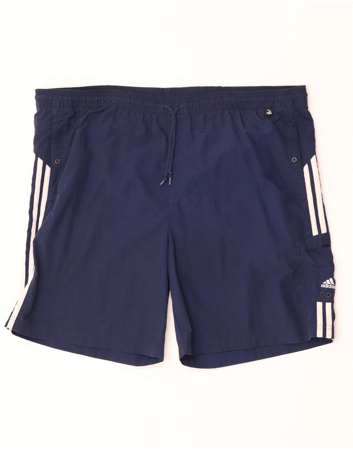 Adidas muške kratke hlače za kupanje 2XL tamnoplavi najlon