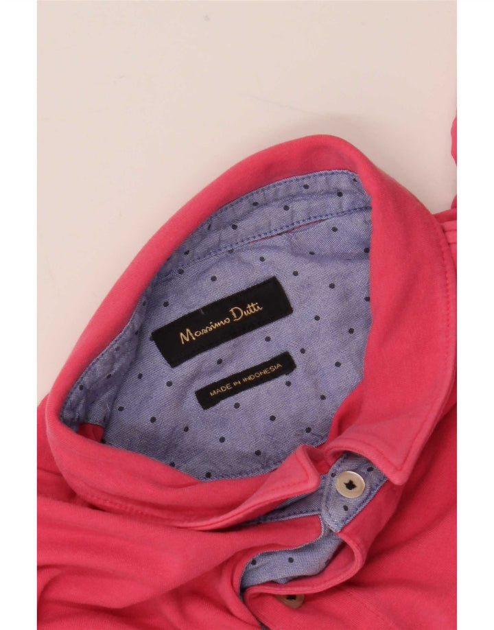 Massimo Dutti muška polo majica mala ružičasta