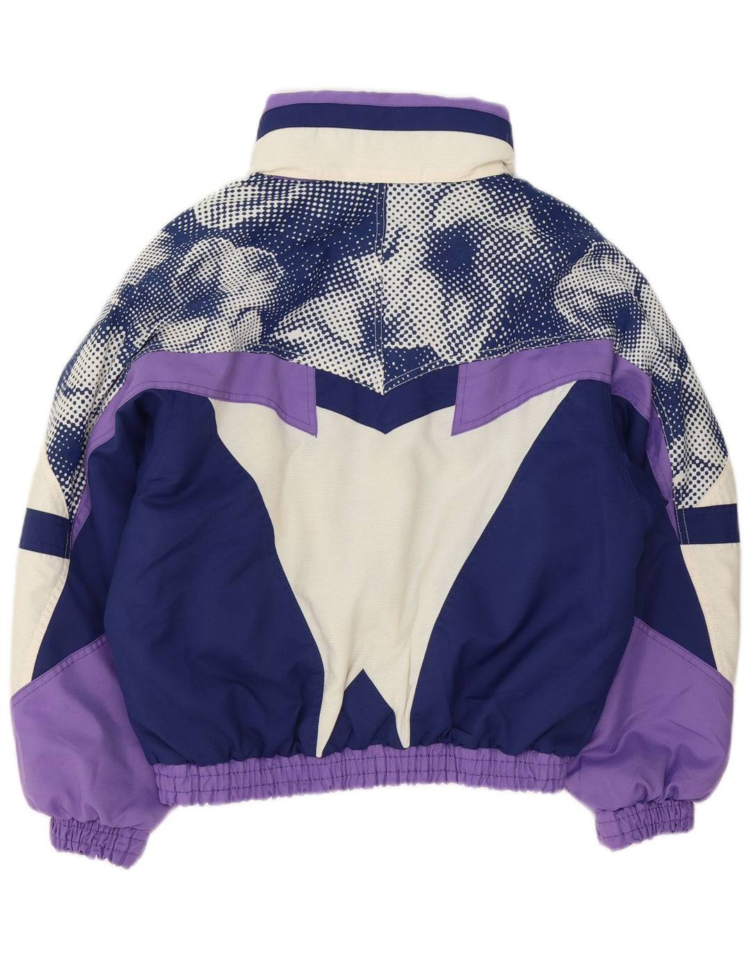 Fila Ženska široka skijaška jakna IT 42 Srednje ljubičasta retro poliester