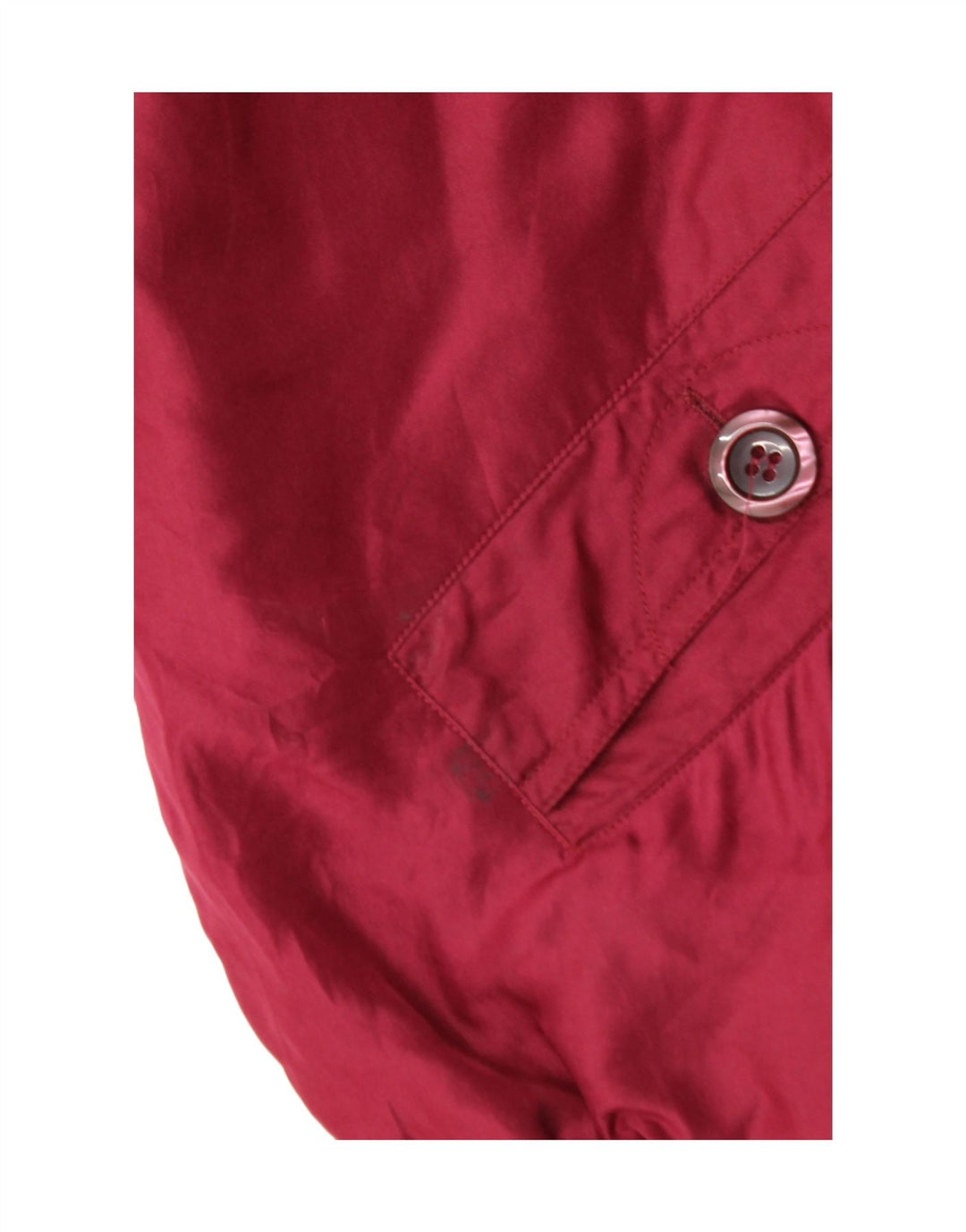 TIMOTHY Mens Paris Bomber Jacket UK 42 XL Burgundy Vintage Timothy and Second-Hand Timothy from Messina Hembry 
