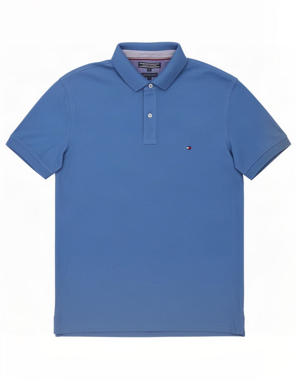Tommy Hilfiger muška polo majica standardnog kroja XL plavi pamuk