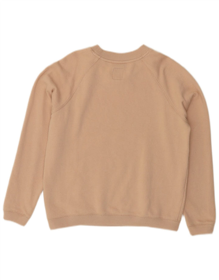 JACK WILLS Womens Sweatshirt Jumper UK 12 Medium Beige Cotton