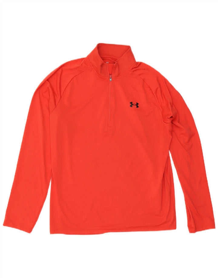 Under Armour Muška majica s izrezom i trenirkom, velika crvena