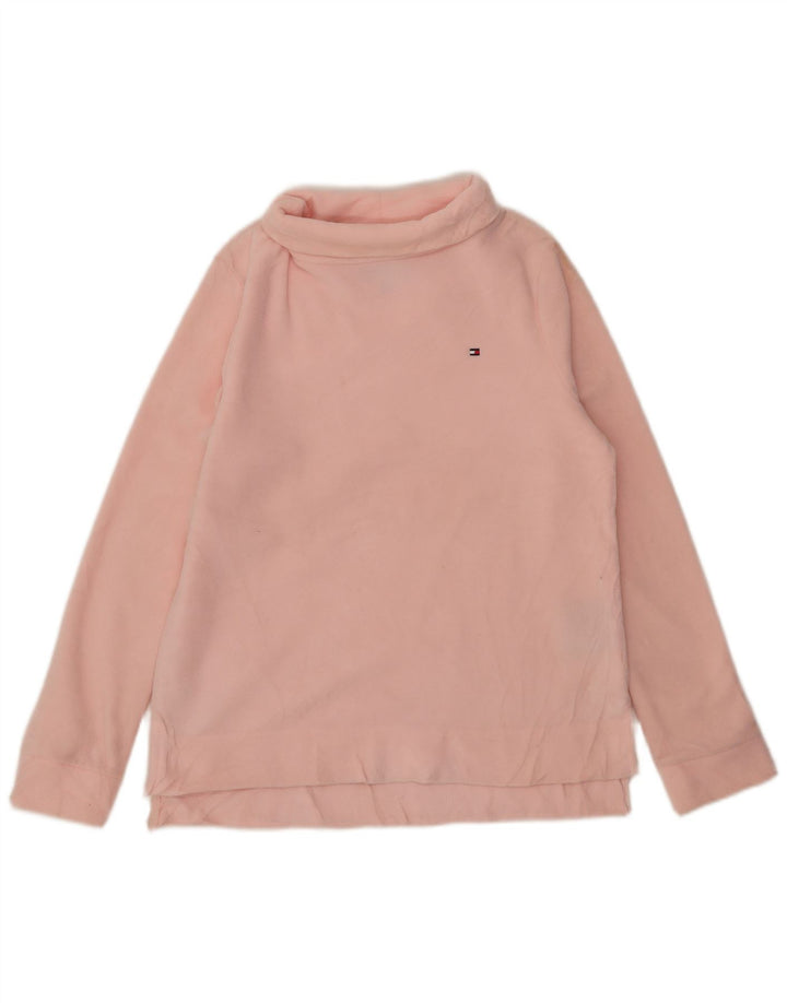 Tommy Hilfiger ženski džemper od flisa UK 14 Srednje ružičasti poliester