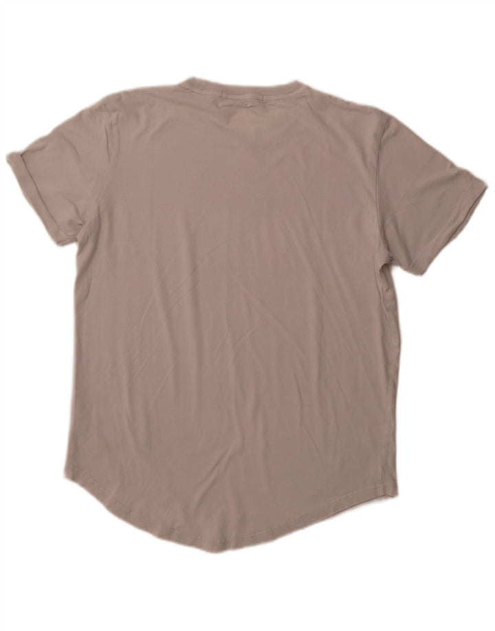 CALVIN KLEIN JEANS Muška majica kratkih rukava srednje veličine, bijeli pamuk