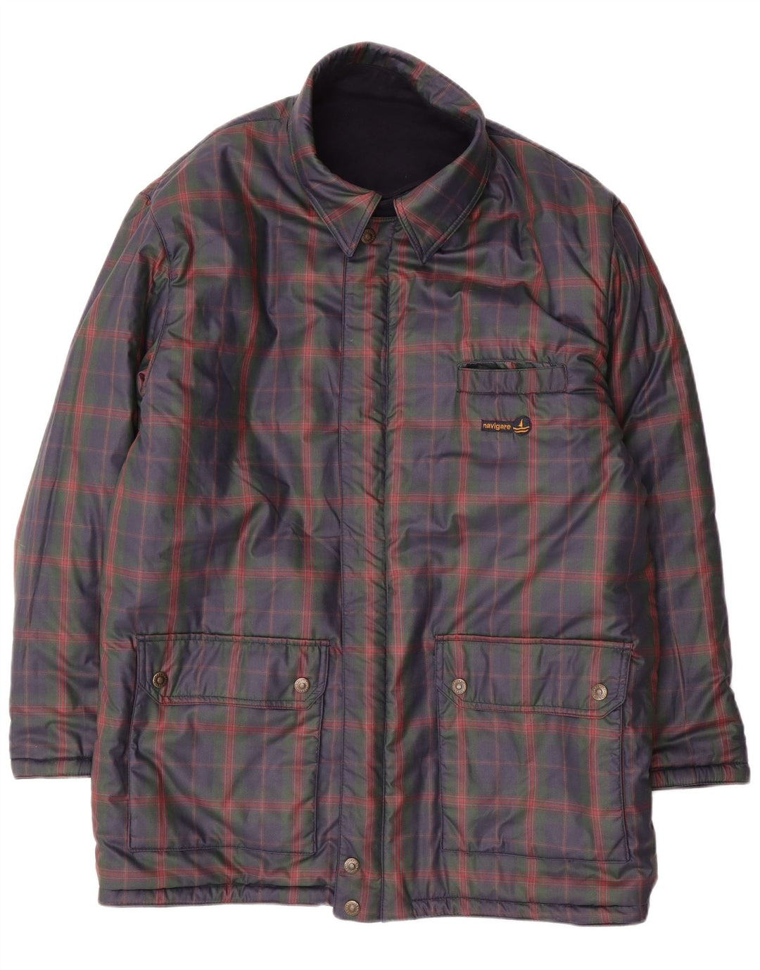 NAVIGARE muška dvostruka jakna UK 44 2XL tamnoplava vuna