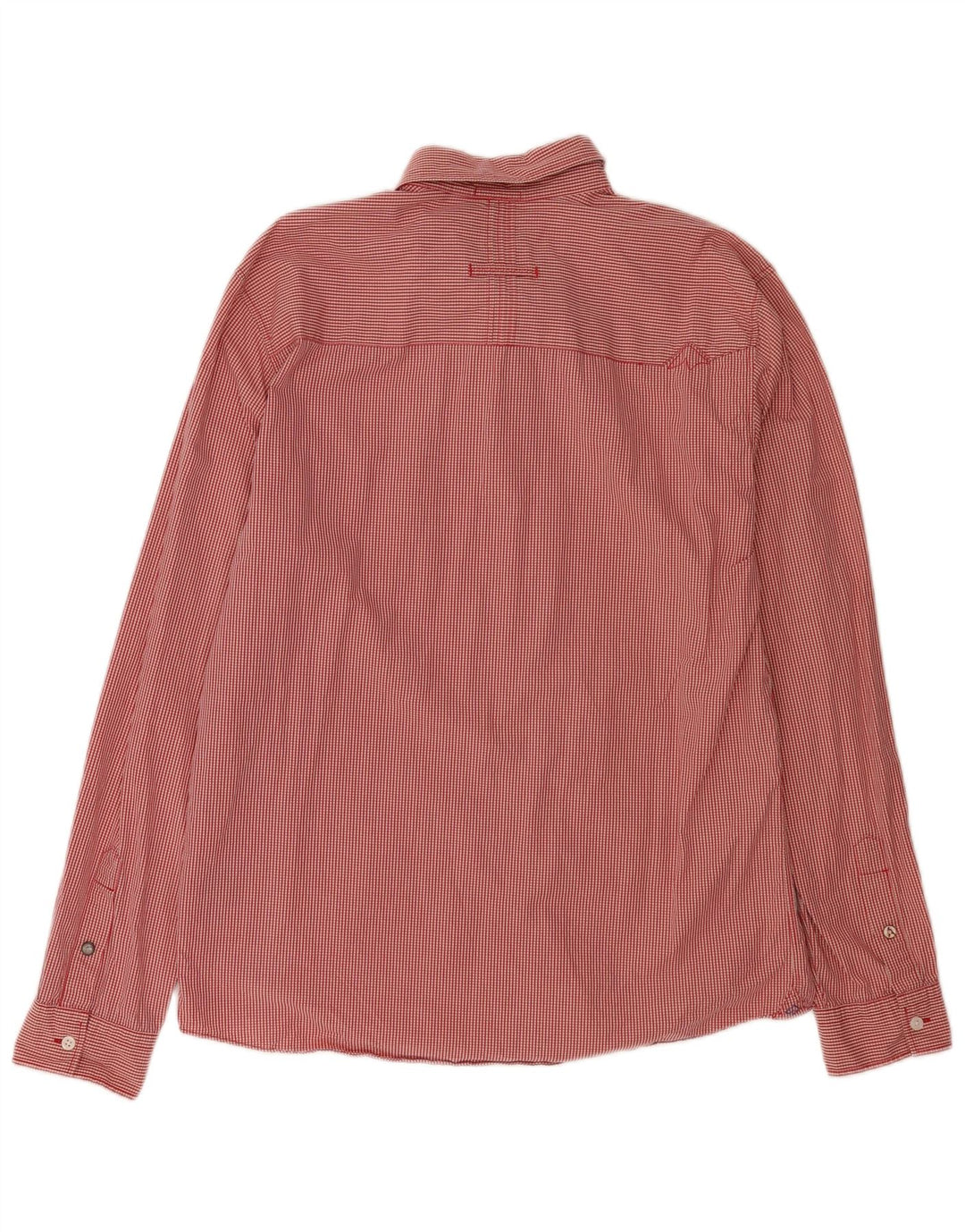 Quiksilver muška košulja XL Red Gingham pamuk