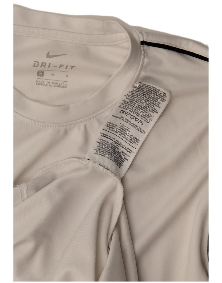 Nike Dri Fit majica kratkih rukava Srednji bijeli poliester