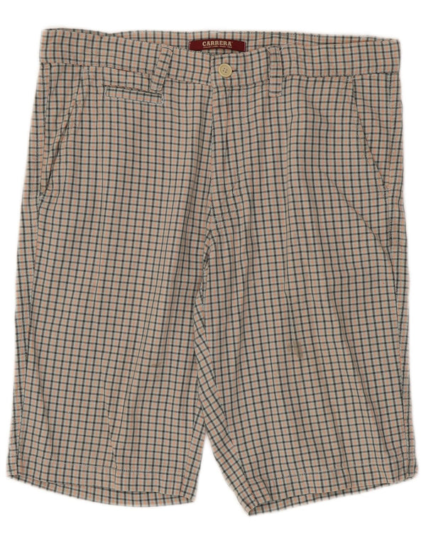 Carrera muške chino kratke hlače IT 50 Large W34, višebojni pamuk od ginghama