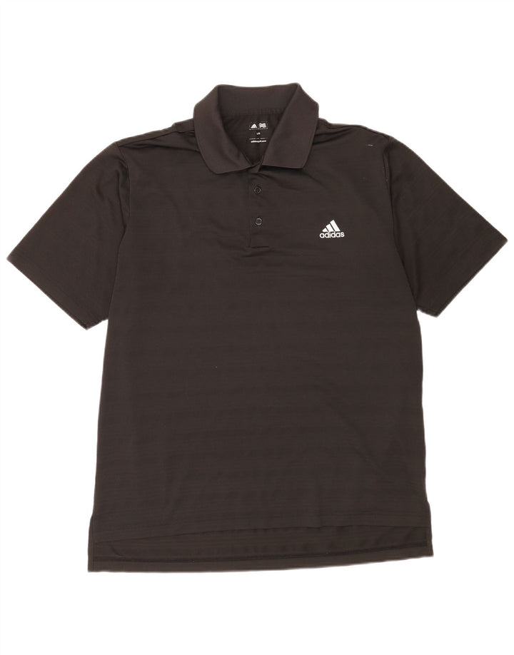 Adidas muška polo majica velike crne pruge od poliestera