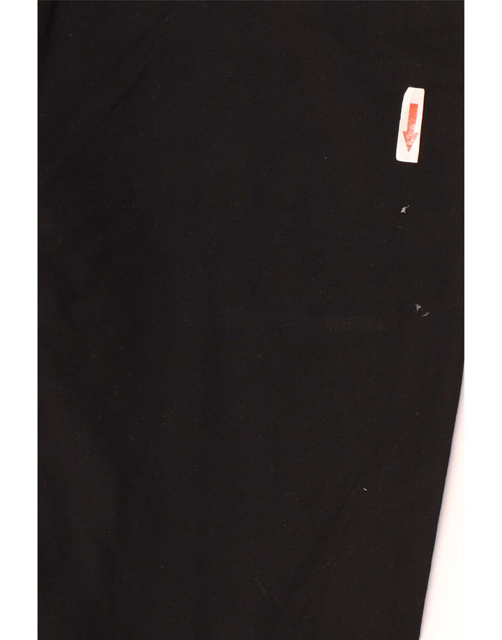 Zara Womens Skinny Casual Trousers Small Black