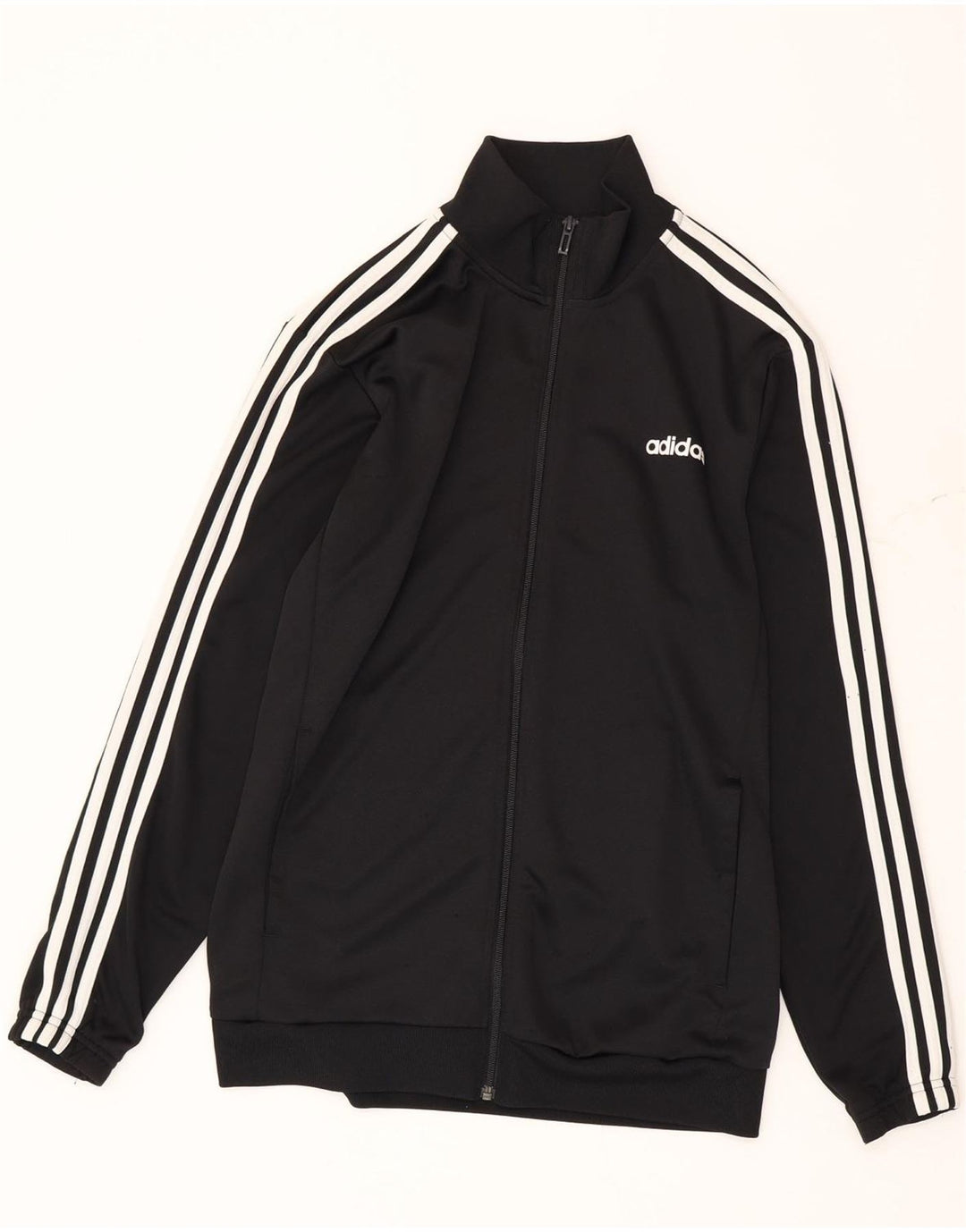 Adidas muška gornja jakna trenirke UK 42/44 veliki crni poliester