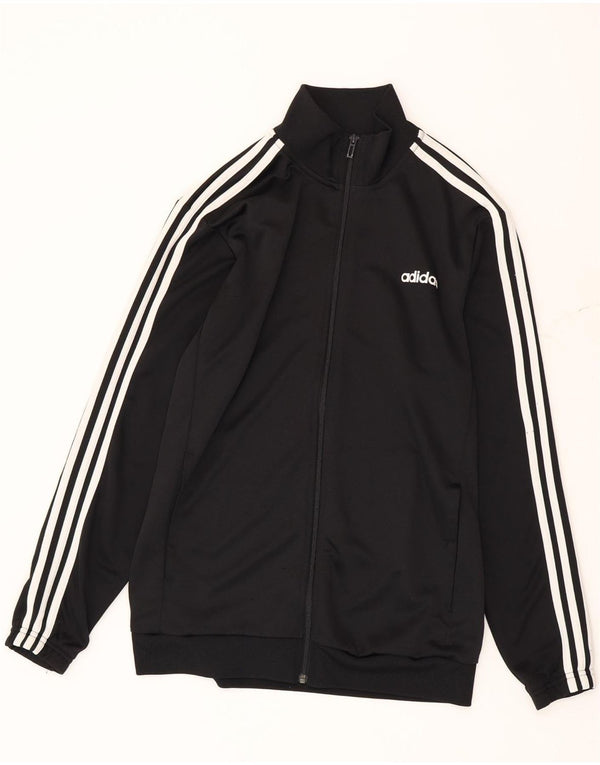 Adidas muška gornja jakna trenirke UK 42/44 veliki crni poliester