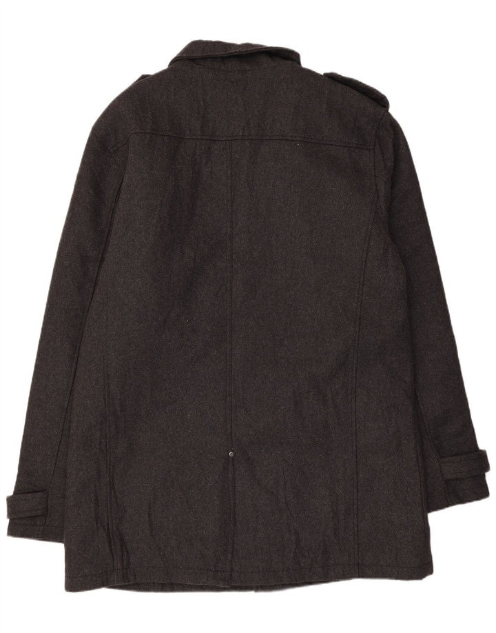 Blend muški vojni kaput UK 44 2XL siva vuna