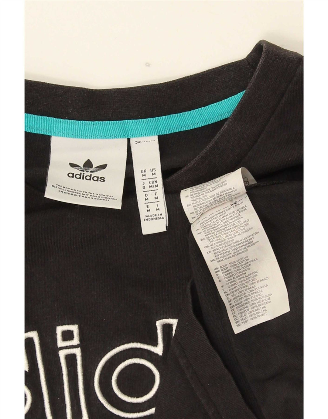 Adidas muška majica kratkih rukava srednje veličine, crni pamuk