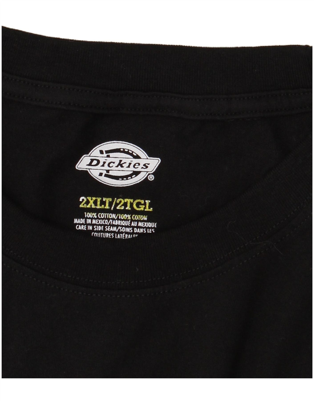 Dickies muška majica dugih rukava 2XL crni pamuk