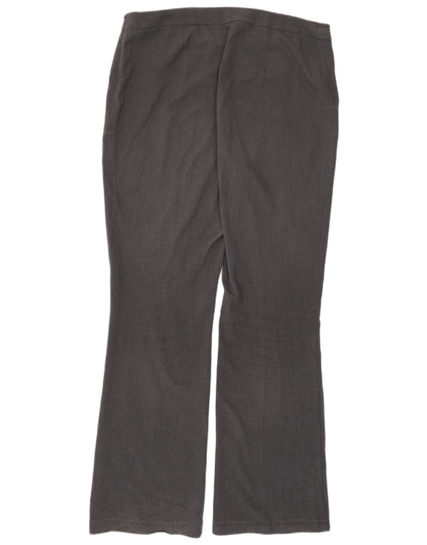 Ženske ležerne hlače Marks & Spencer Bootcut UK 16 Large W36 L33 Siva