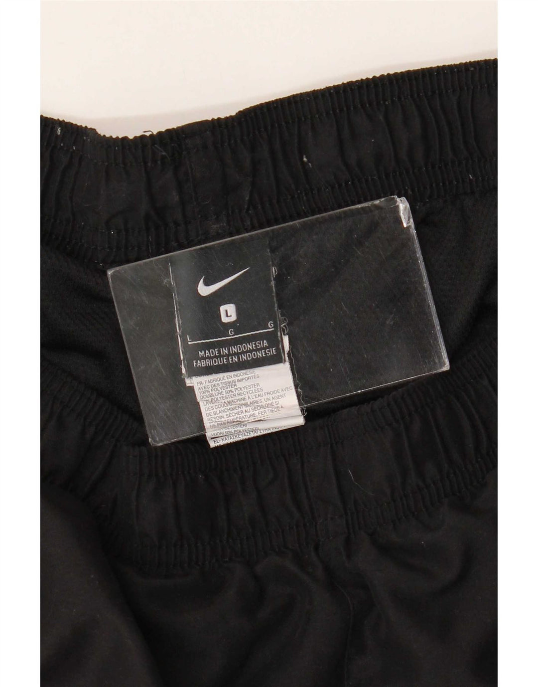 Nike muške sportske kratke hlače velike crne boje od poliestera