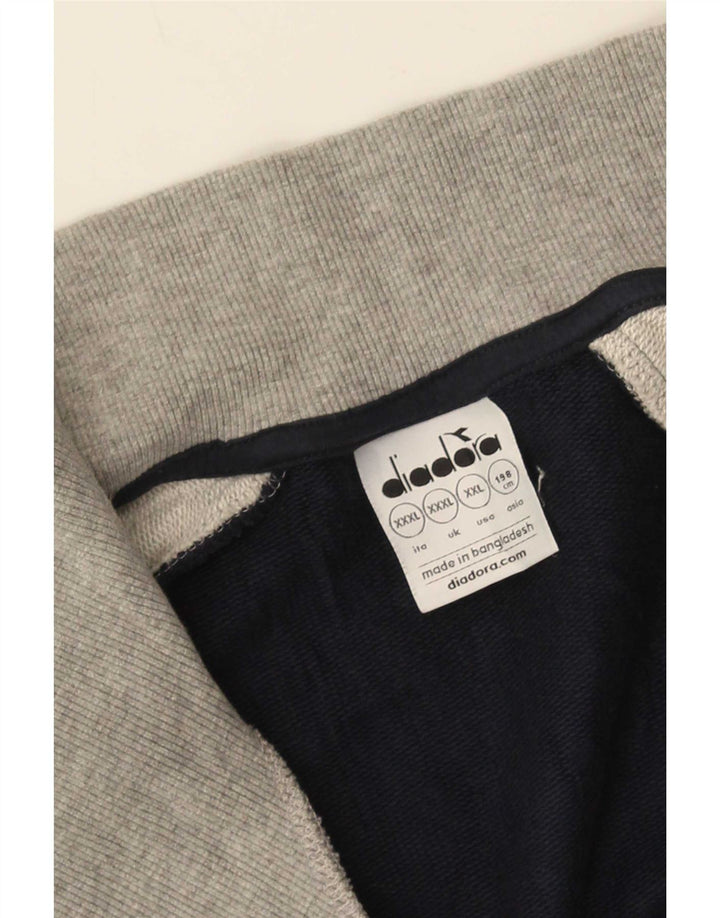 Diadora muška gornja jakna od trenirke 3XL u sivoj boji