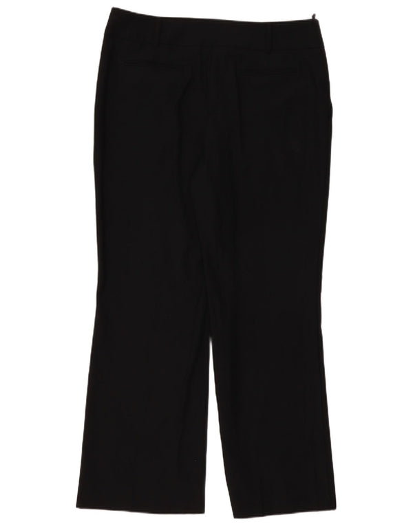 Marks & Spencer ženske ležerne hlače s bootcutom UK 16 Large W36 L30 crne