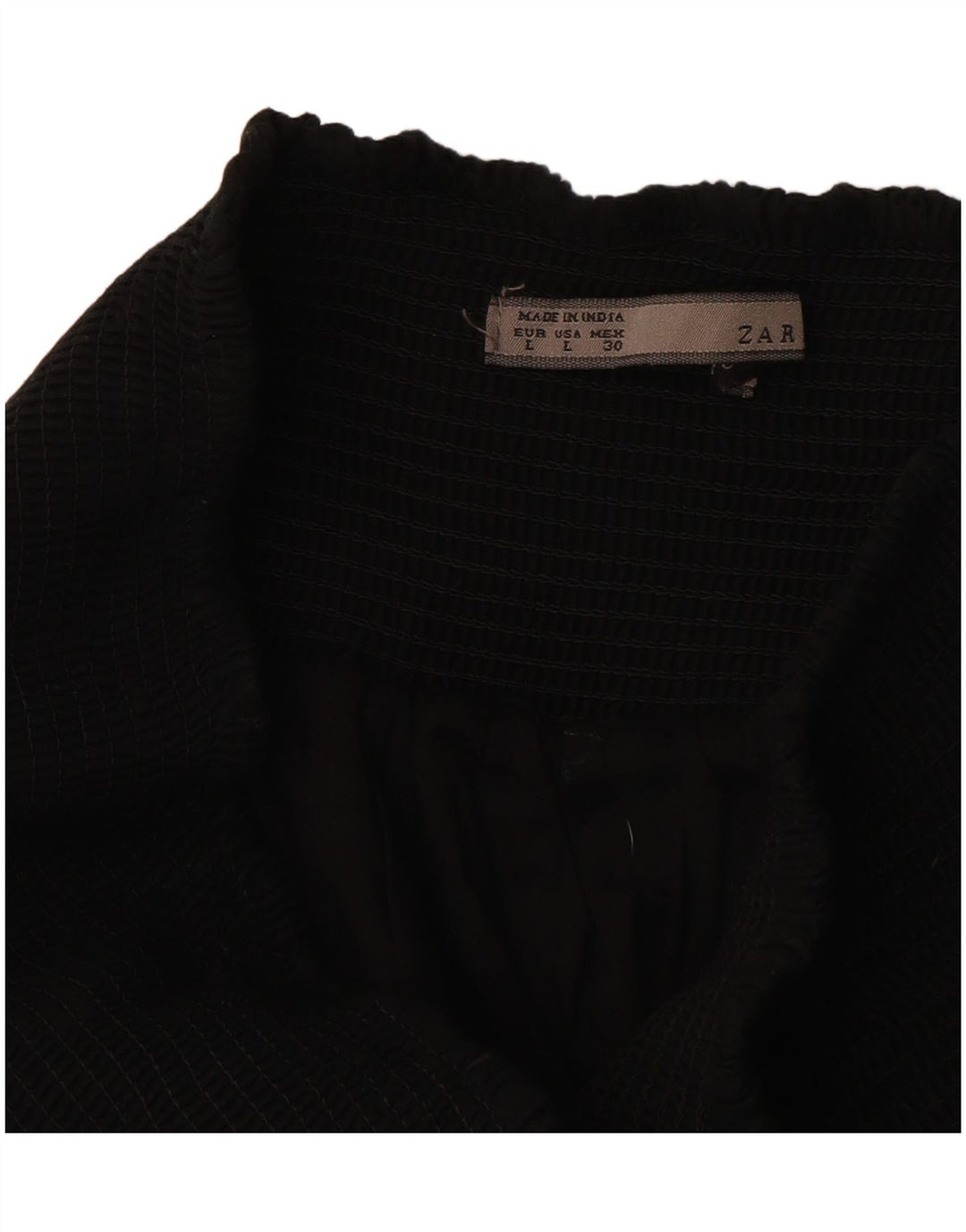 ZARA ženska suknja A-kroja visokog struka velika W30 crna