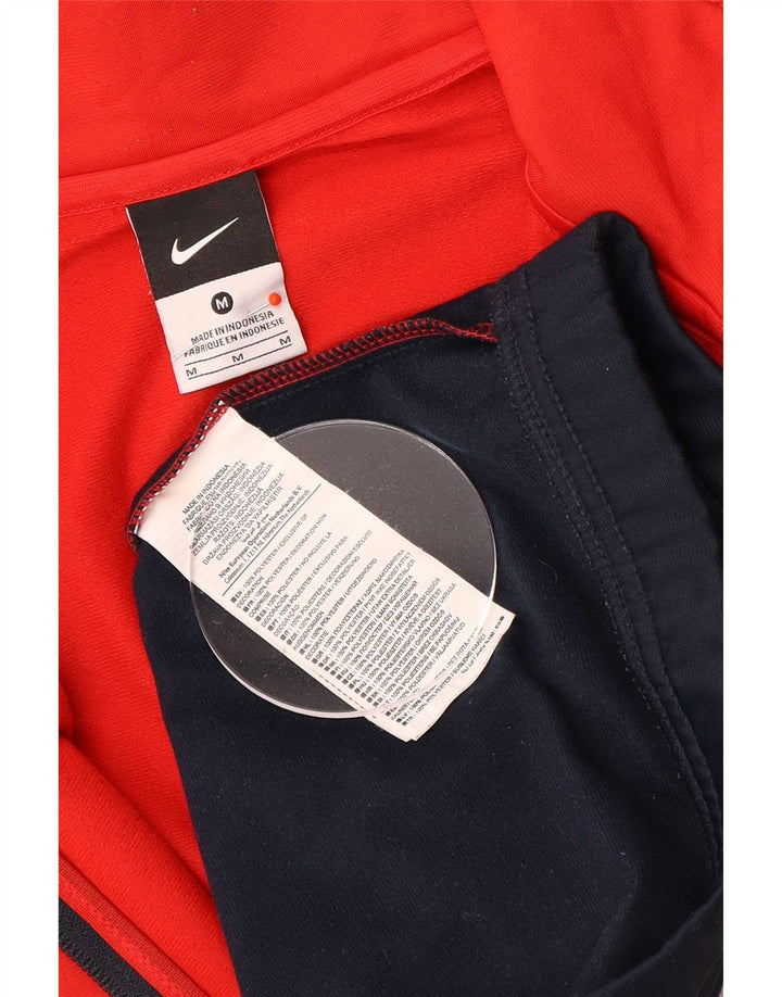 Nike muška gornja jakna trenirke Medium Red Colourblock Poliester