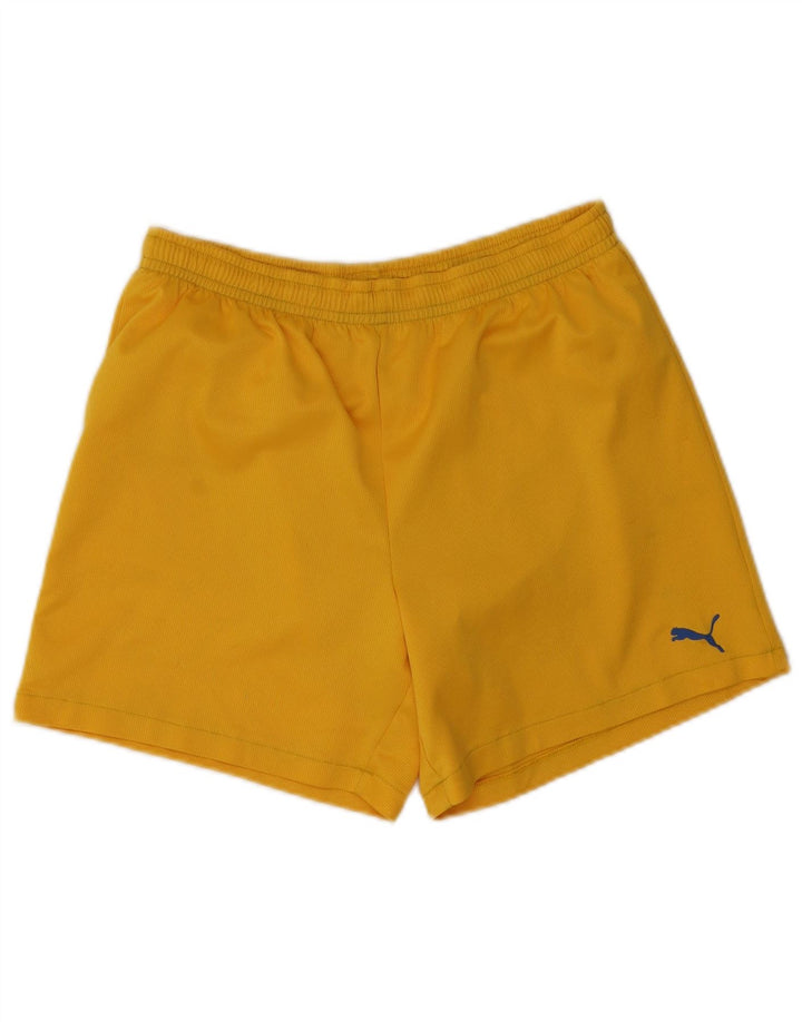 Puma muške sportske kratke hlače srednje žute boje