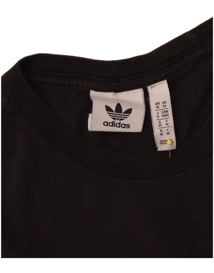 Adidas muška majica kratkih rukava Srednji crni pamuk