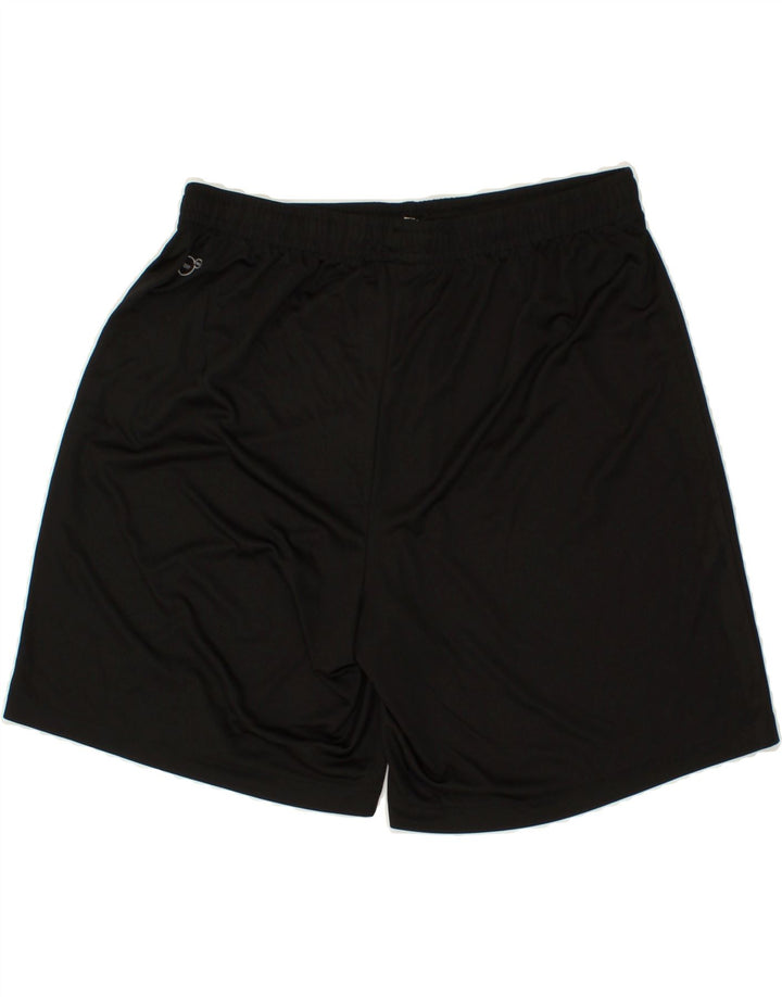 PUMA Mens Graphic Sport Shorts Large Black Polyester Vintage Puma and Second-Hand Puma from Messina Hembry 