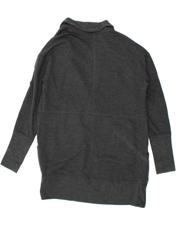 EDDIE BAUER Womens Oversized Longline Cardigan Sweater UK 10 Small Grey Vintage Eddie Bauer and Second-Hand Eddie Bauer from Messina Hembry 