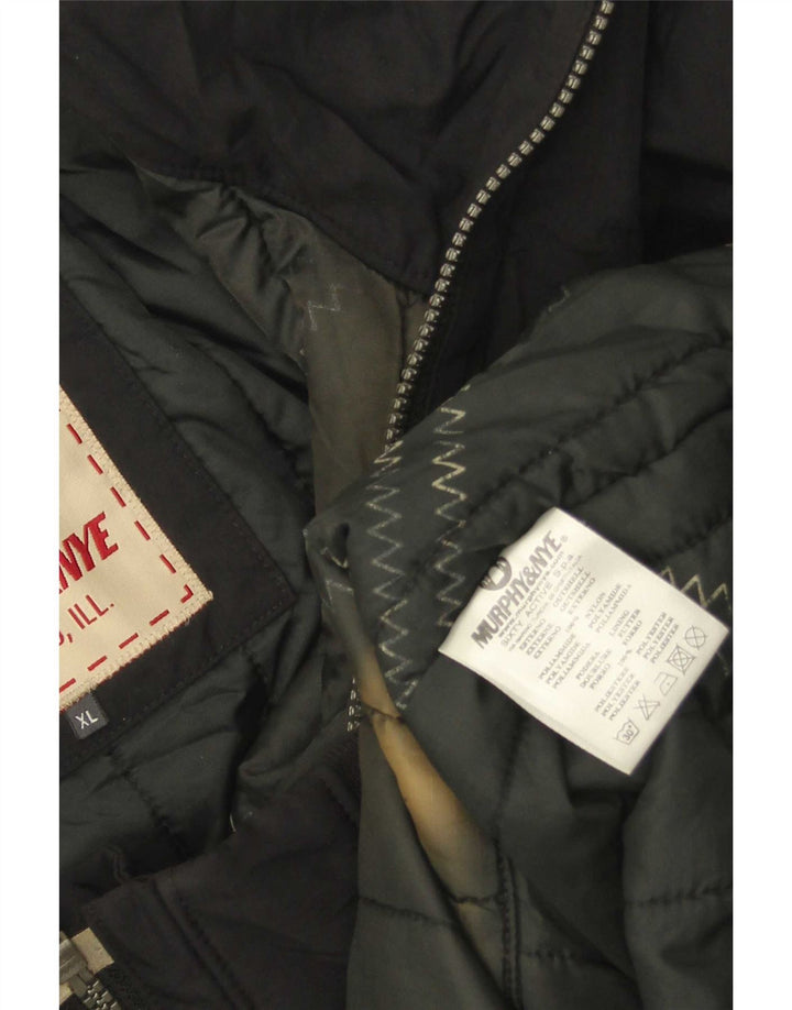 Murphy & Nye muška bomber jakna UK 42 XL crni poliamid