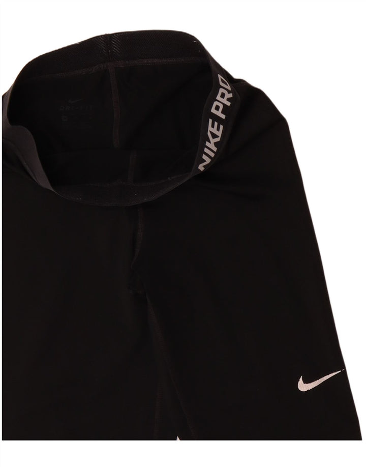 Nike ženske Graphic Capri tajice UK 12 srednje crne