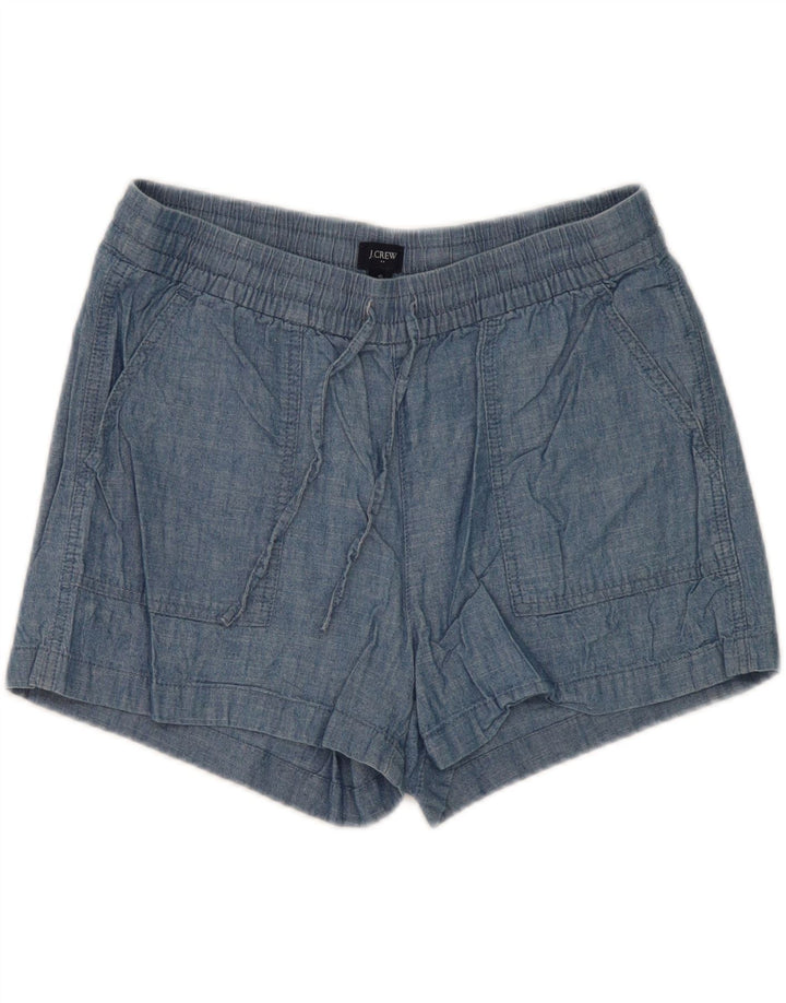 J. CREW Womens Chino Shorts Small W27 Blue Cotton Vintage J. Crew and Second-Hand J. Crew from Messina Hembry 