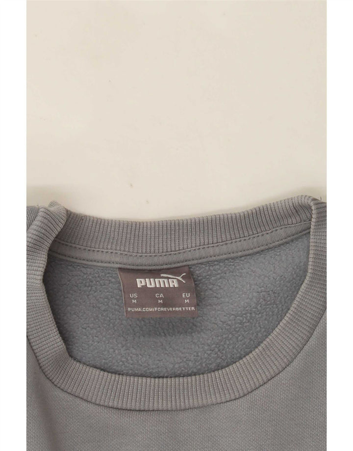 Puma muška majica s grafičkim motivima srednje plave boje