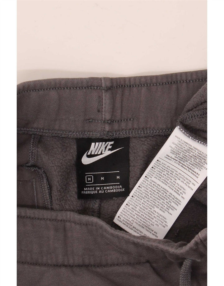 Nike muške grafičke trenirke, srednje sive pamučne hlače