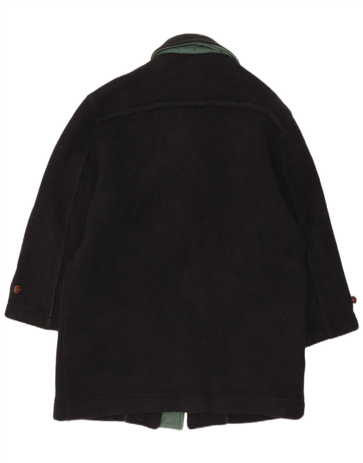 CARRERA Muški Duffle Coat UK 38 Srednja crna vuna