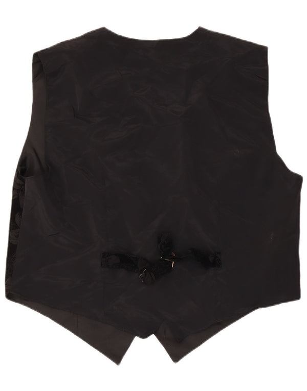 CARINA ženski prsluk UK 20 2XL crni cvjetni