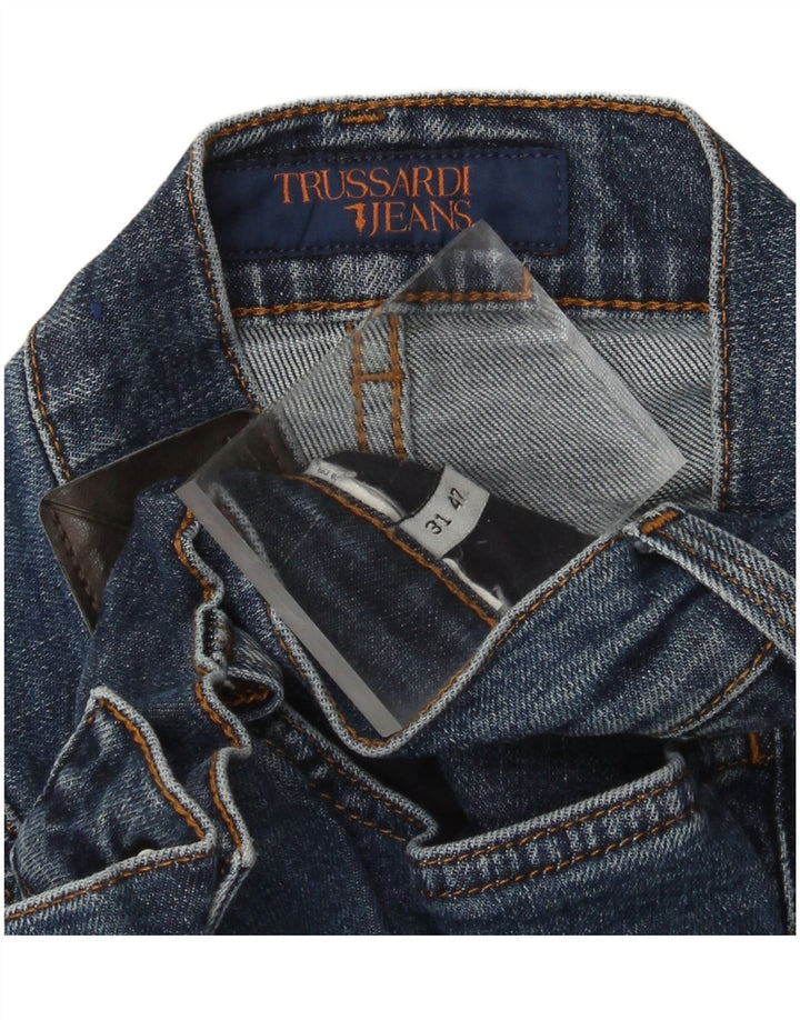 TRUSSARDI Ženske ravne traperice W31 L28 Plave