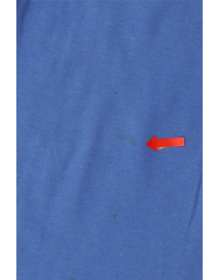 ADIDAS Mens T-Shirt Top Medium Blue Cotton Vintage Adidas and Second-Hand Adidas from Messina Hembry 