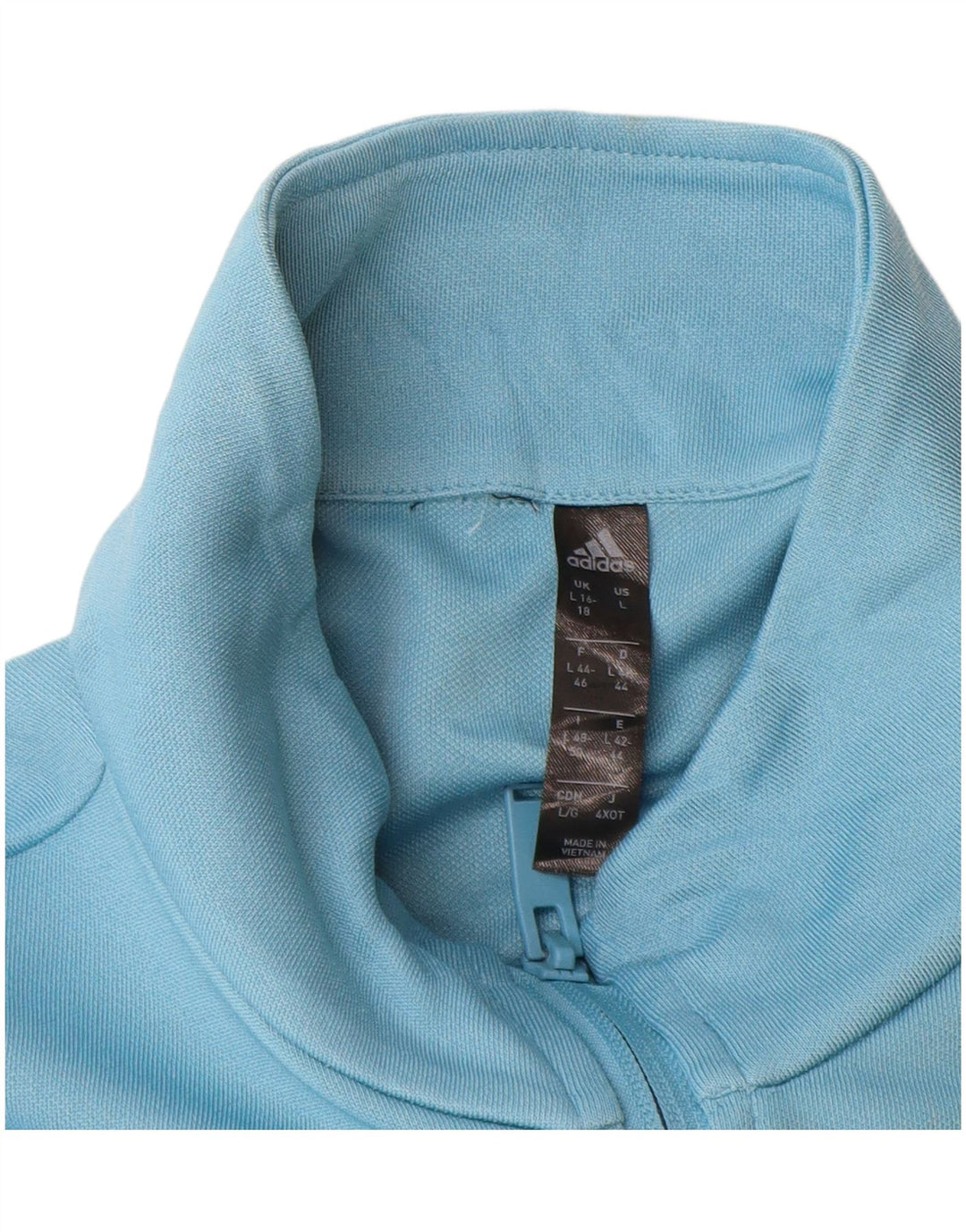 Adidas ženska gornja jakna trenirke UK 16/18 Large Blue Colourblock