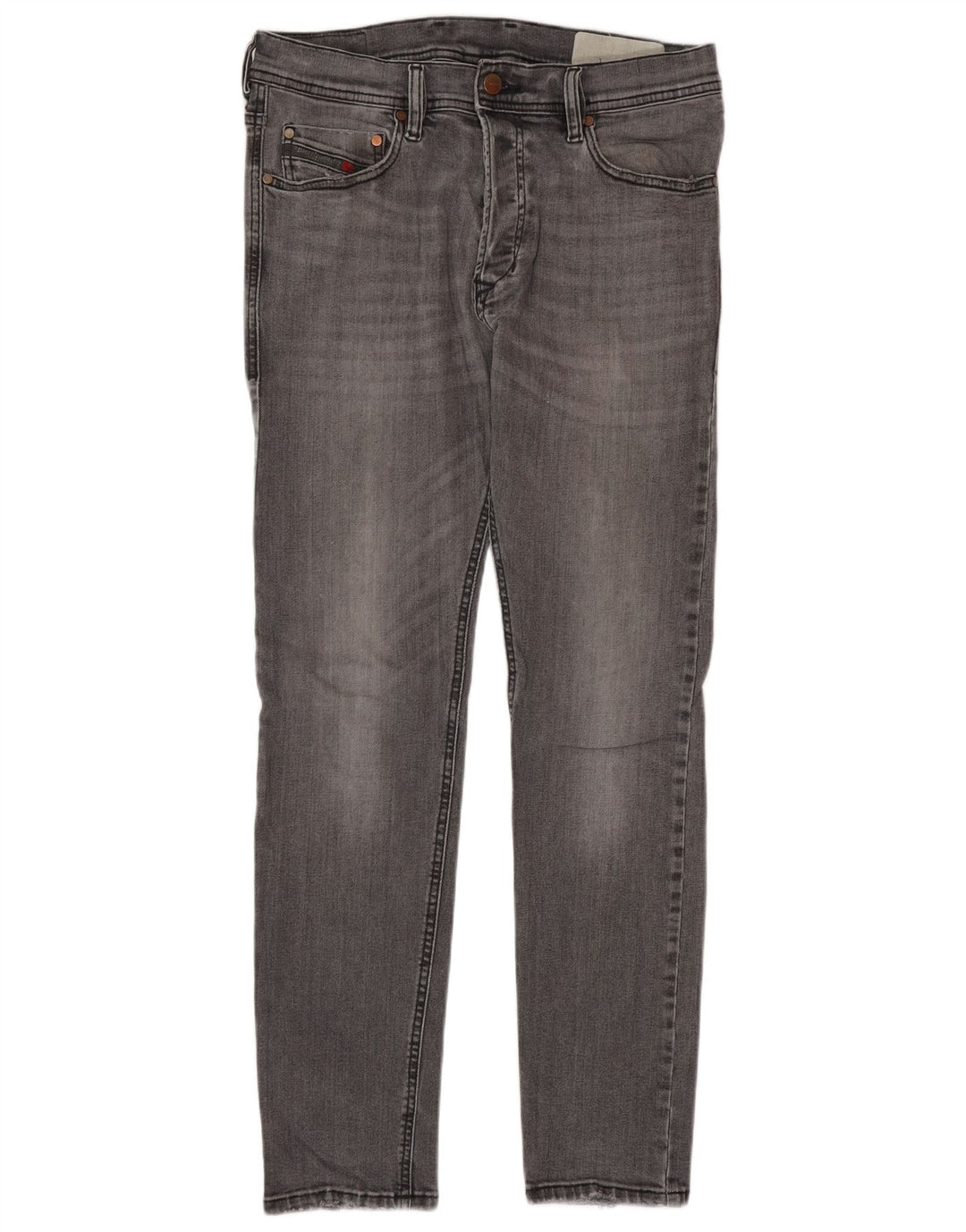 DIESEL Muške uske traperice W29 L30 Sivi pamuk